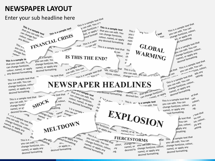 newspaper layout slide4
