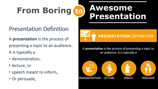 From Boring to Awesome Presentation