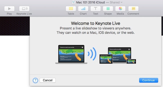 Keynote Live