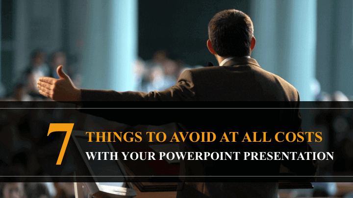 Mistakes to avoid in PPT