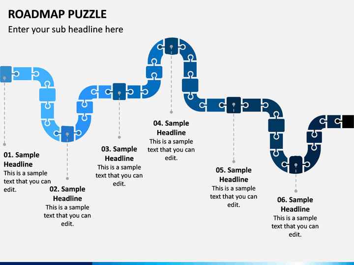roadmap puzzle.