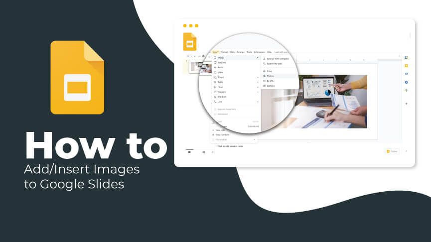 how to add photos to google slides on ipad