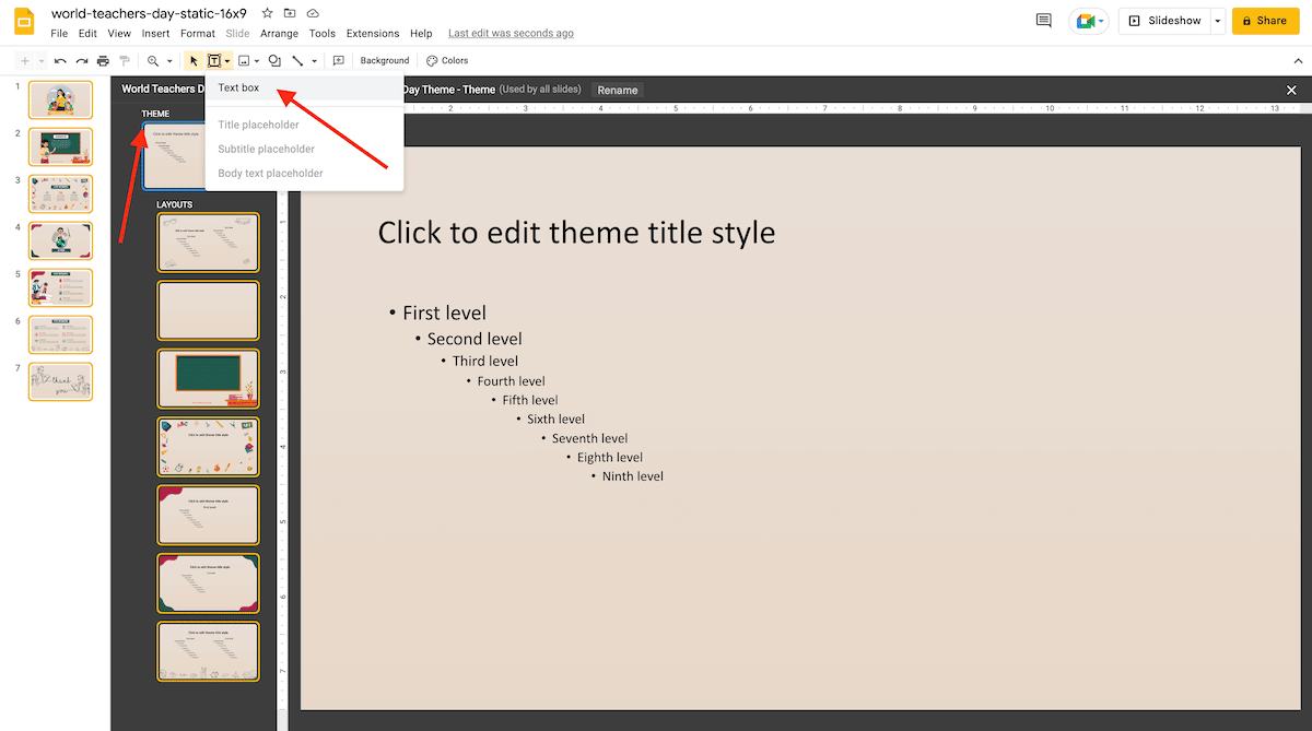How to Add Footers in Google Slides