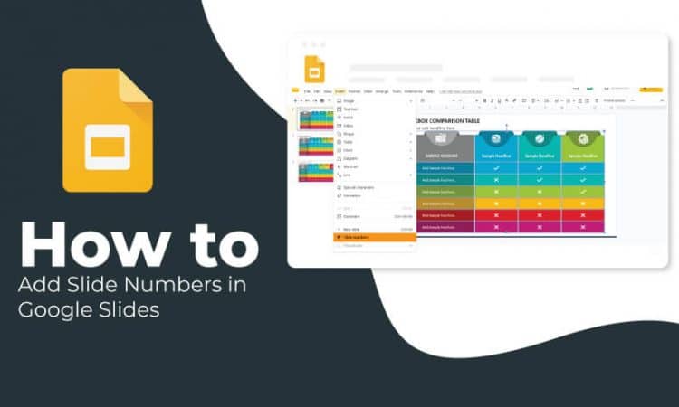 How to Add Slide Numbers in Google Slides