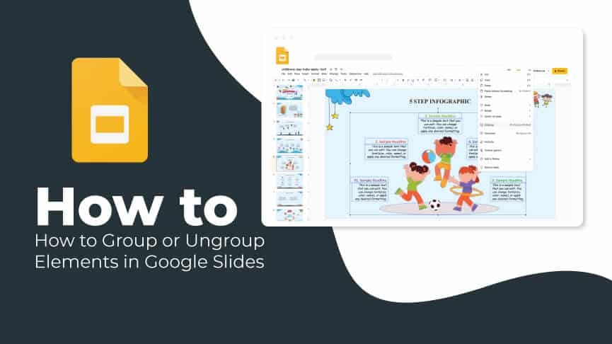 How to Group or Ungroup Elements in Google Slides
