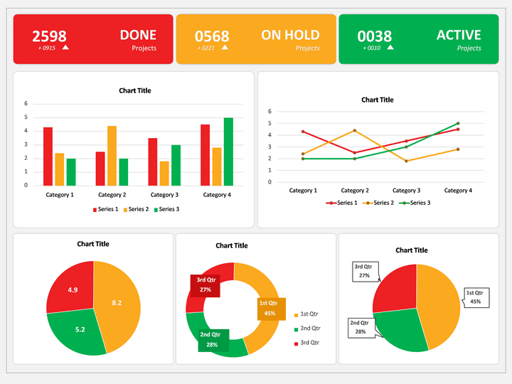 Dashboard PPT Templates