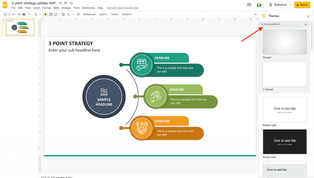 How to Add or Change Themes in Google Slides