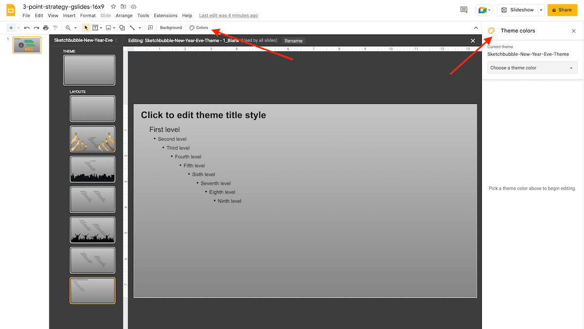 How to Add or Change Themes in Google Slides