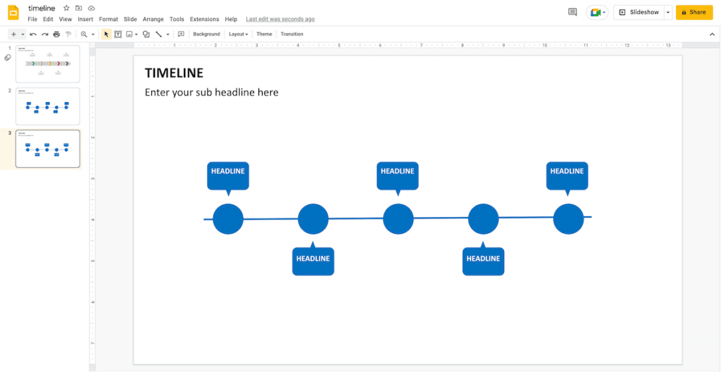 Adjust text in Google Slides