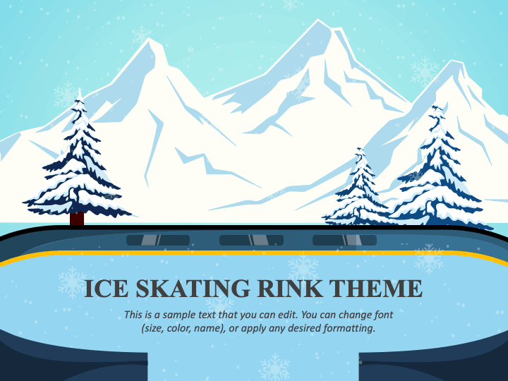 Ice Skating Rink Free Theme