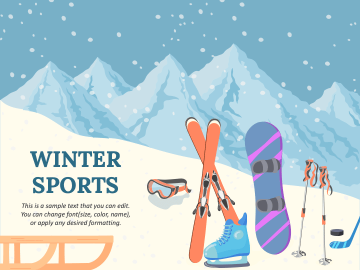 Winter Sports Free Theme