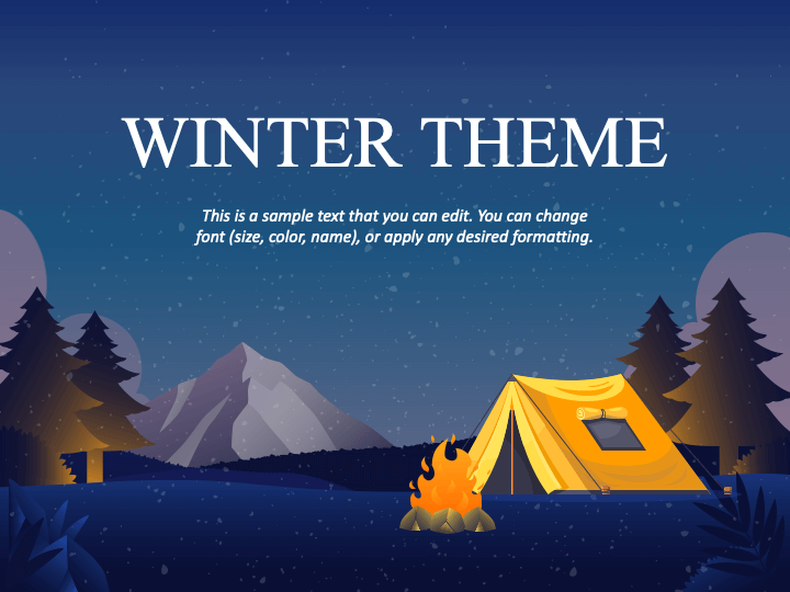 Winter Free Theme