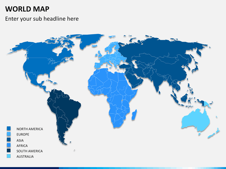 world map slide