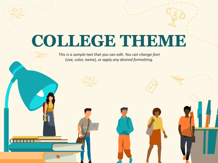 College Theme for Google Slides
