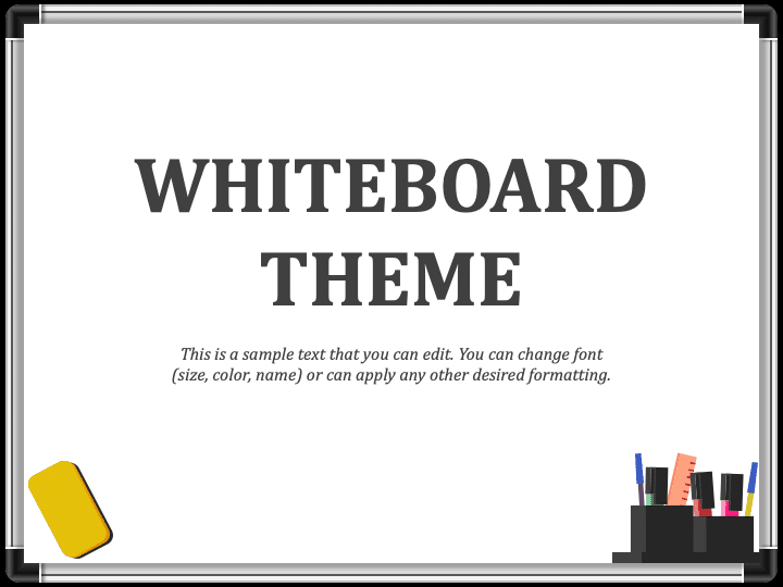 Whiteboard Theme for Google Slides