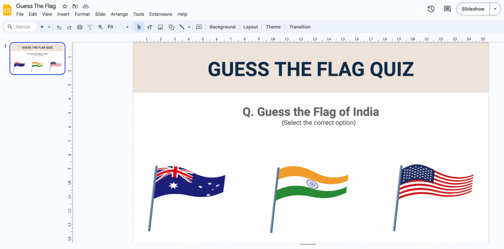 Create a Quiz in Google Slides - Part 2