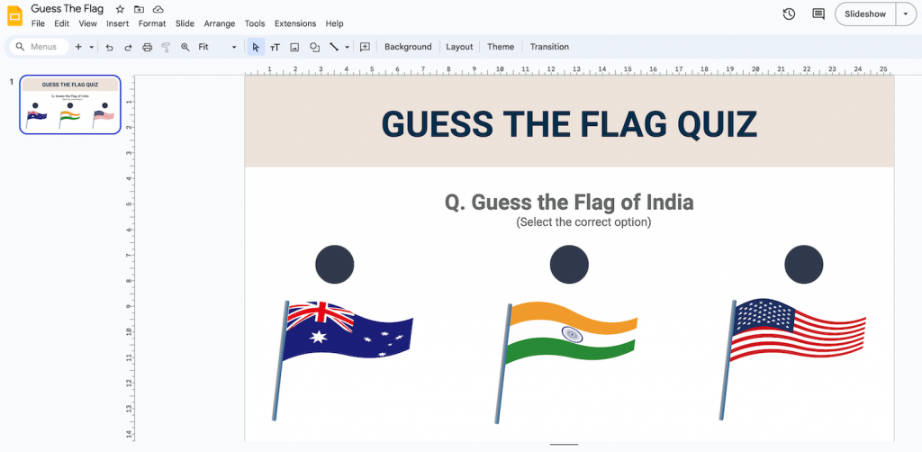 Create a Quiz in Google Slides - Part 3