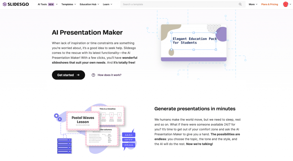 Slidesgo AI Presentation Maker