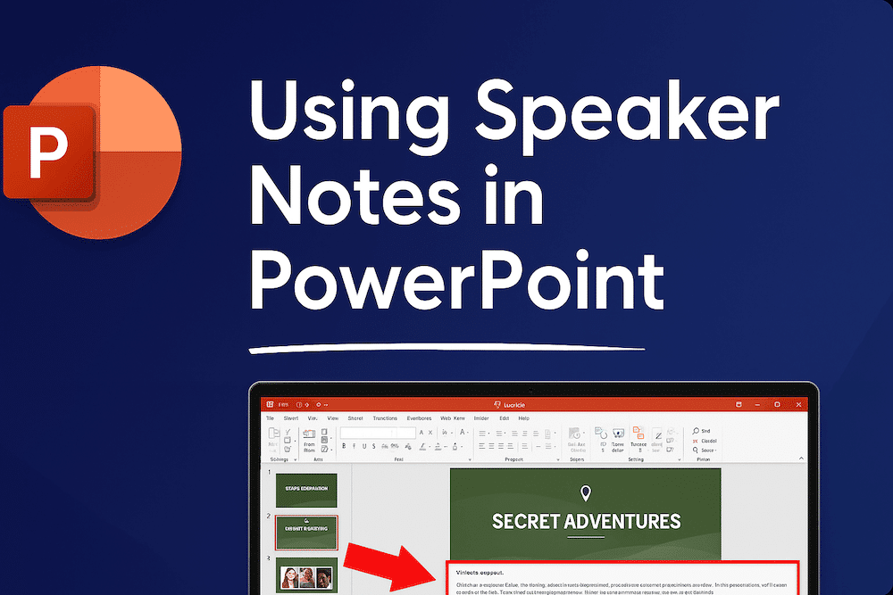 Speaker Notes in PowerPoint