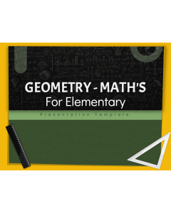 Geometría - Matemáticas para primaria - Miniatura de PowerPoint