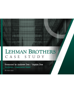 Lehman Brothers - Caso práctico - Miniatura de PowerPoint