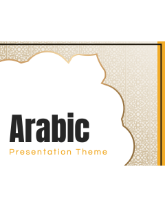Thumbnail PPT Tema Arab