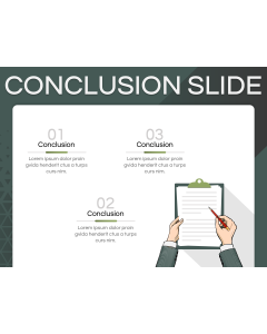 Slide Kesimpulan Bisnis untuk PowerPoint dan Google Slide