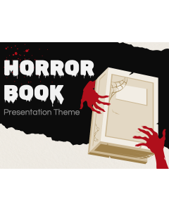 Tema Presentasi Buku Horor - Unduh Gratis