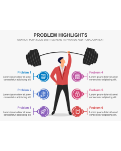 Template PowerPoint dan Google Slide Menyoroti Masalah