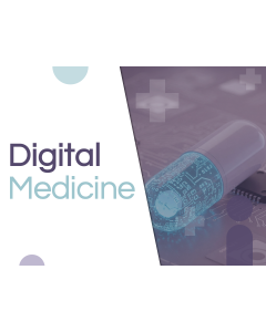 Modello di PowerPoint e Google Slides per la medicina digitale