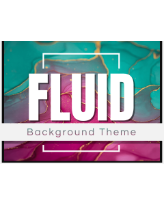 Tema di sfondo fluido - Miniatura PPT