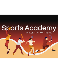Tema di presentazione dell'Accademia sportiva - Download gratuito