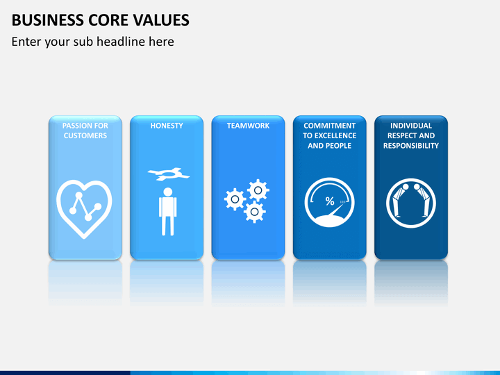 business core values slide5