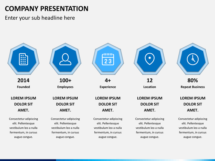 Company Profile Presentation PowerPoint Template 