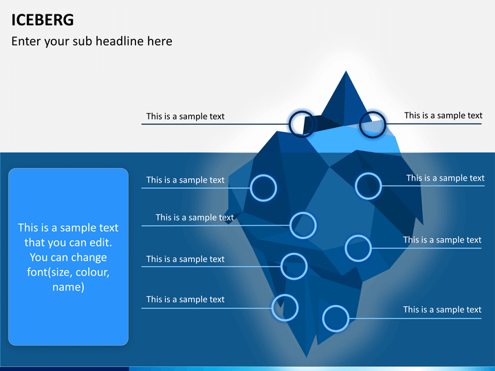 Iceberg PowerPoint Template | SketchBubble