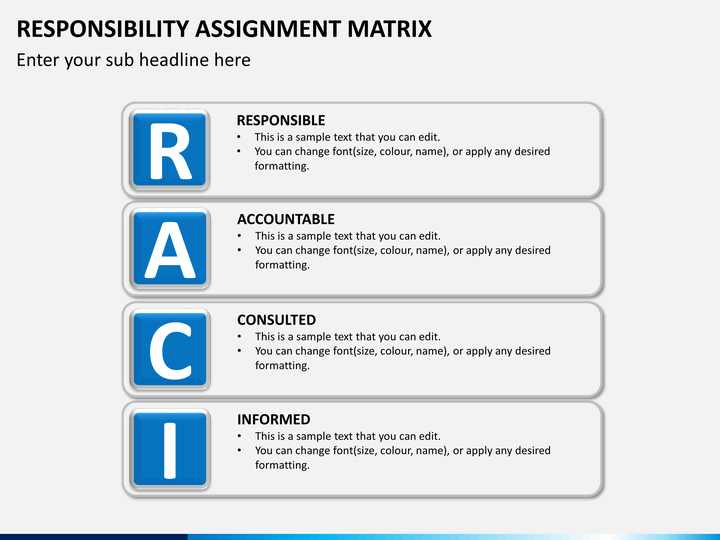 assignment of responsibility meaning
